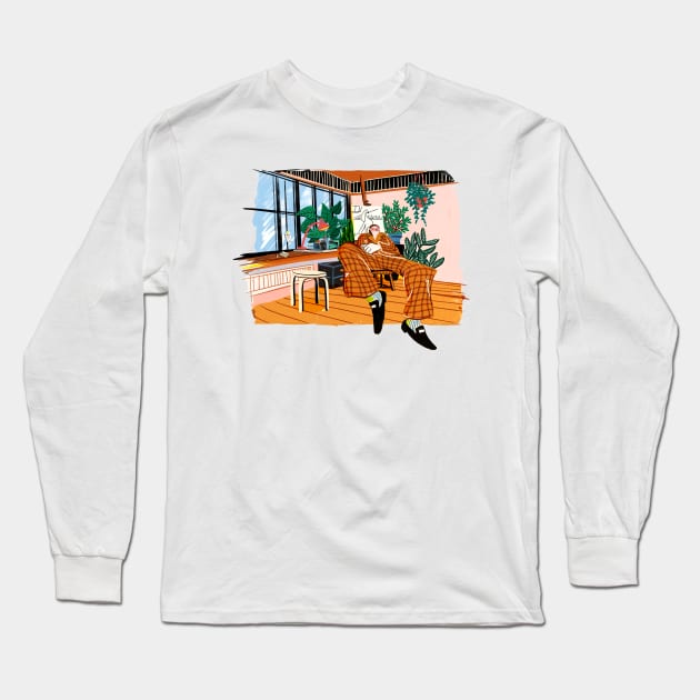 Studio Long Sleeve T-Shirt by visbii